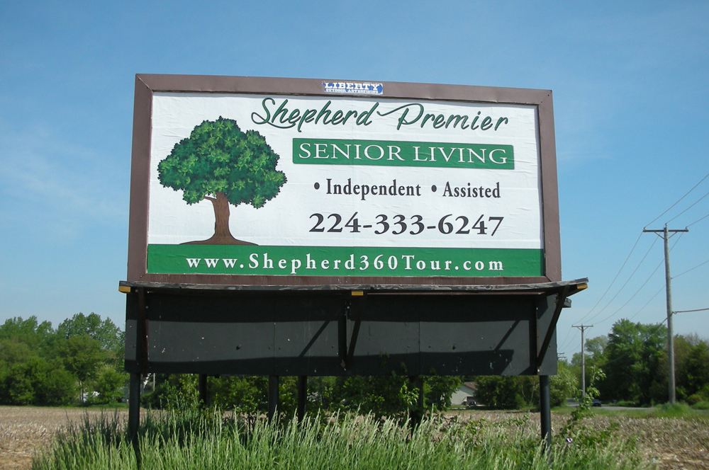 Senior Living Billboard