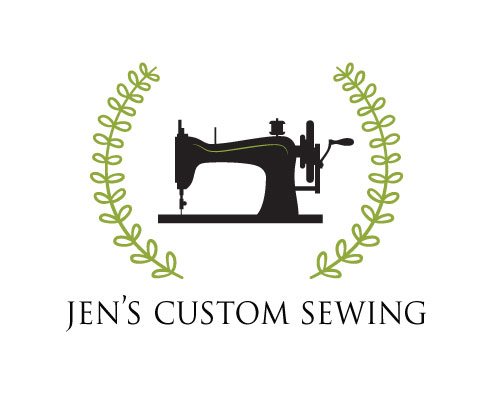 Jen's Custom Sewing Logo